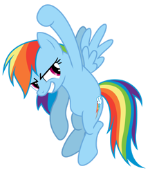 Size: 1024x1182 | Tagged: safe, artist:popmannn, rainbow dash, pegasus, pony, a canterlot wedding, g4, female, mare, simple background, solo, transparent background, vector