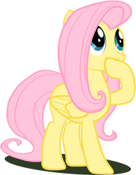 Size: 900x1160 | Tagged: safe, artist:mkc7162387, fluttershy, pegasus, pony, g4, sonic rainboom (episode), female, mare, simple background, solo, transparent background, vector