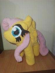 Size: 3000x4000 | Tagged: safe, artist:jbond, fluttershy, pegasus, pony, g4, female, handmade, irl, mare, photo, photography, plushie, solo