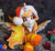 Size: 2485x2304 | Tagged: safe, artist:1stastrastudio, daybreaker, pony, g4, christmas, clothes, hat, holiday, irl, lantern, photo, plushie, present, santa hat, socks, solo, striped socks