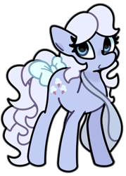 Size: 646x900 | Tagged: safe, artist:kindakismet, lickety-split, earth pony, pony, g1, g4, bag, black outlines, bow, g1 to g4, generation leap, outline, simple background, smiling, solo, tail, tail bow, transparent background, white outline