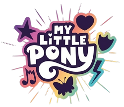 Size: 1076x928 | Tagged: safe, edit, butterfly, g5, bolt, heart, logo, music notes, my little pony logo, no pony, rainbow gradient, shield, simple background, stars, transparent background, upscaled