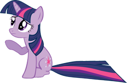 Size: 900x586 | Tagged: safe, artist:ryanthebrony, twilight sparkle, pony, unicorn, g4, female, mare, simple background, solo, transparent background, unicorn twilight, vector