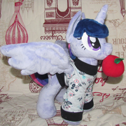 Size: 1200x1200 | Tagged: safe, artist:allunacraft, twilight sparkle, alicorn, pony, g4, clothes, irl, photo, plushie, solo, sweater, twilight sparkle (alicorn)