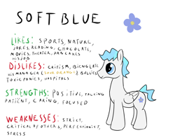 Size: 2000x1600 | Tagged: safe, artist:amateur-draw, oc, oc only, oc:soft blue, pegasus, pony, male, reference sheet, simple background, solo, stallion, white background