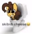 Size: 998x1074 | Tagged: safe, artist:appledash3r_, cheese sandwich, earth pony, pony, g4, blurry, but why, cursed image, emoji, gen alpha, low quality, male, requested art, shitposting, simple background, skibidi toilet, smiling, solo, text, toilet, wat, white background, why, wtf