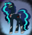 Size: 2457x2700 | Tagged: safe, artist:hayley566, misty brightdawn, pony, unicorn, g5, alternate hairstyle, crown, cycle of abuse, female, hoof shoes, horn, jewelry, mare, nightmare misty, nightmare misty brightdawn, nightmarified, regalia, solo