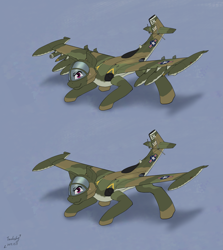 Size: 2097x2351 | Tagged: safe, artist:tucksky, original species, plane pony, a-37 dragonfly, cessna, jet, plane, signature