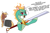 Size: 2400x1600 | Tagged: safe, artist:thescornfulreptilian, tianhuo (tfh), oc, oc:sila, dragon, horse, hybrid, longma, them's fightin' herds, community related, simple background, sword, weapon, white background