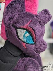 Size: 1620x2160 | Tagged: safe, artist:allunacraft, tempest shadow, pony, g4, irl, photo, plushie, solo