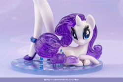 Size: 6708x4472 | Tagged: safe, kotobukiya, rarity, human, pony, unicorn, g4, absurd resolution, female, horn, humanized, kotobukiya rarity, legs, lying down, pictures of legs, pony coloring, prone, rear view, self paradox, self ponidox