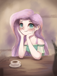 Size: 2048x2732 | Tagged: safe, artist:musical ray, fluttershy, human, equestria girls, g4, female, humanized, solo