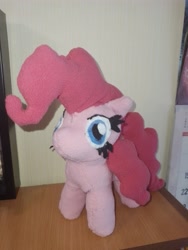 Size: 3000x4000 | Tagged: safe, artist:jbond, pinkie pie, earth pony, pony, g4, female, handmade, irl, mare, photo, photography, plushie, solo