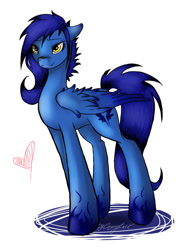 Size: 749x978 | Tagged: safe, artist:cryingkate, artist:scourge707, oc, oc:kara, pegasus, commission, concave belly, floppy ears, heart, long legs, pegasus oc, simple background, white background