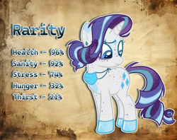 Size: 1005x795 | Tagged: safe, artist:mimaoartz, rarity, pony, unicorn, g4, horn, solo