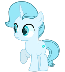 Size: 3758x4195 | Tagged: safe, artist:ramixe dash, oc, oc only, oc:crystal heart g5, pony, unicorn, g4, g5, g5 to g4, generation leap, horn, male, simple background, solo, stallion, transparent background