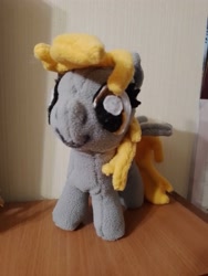 Size: 3000x4000 | Tagged: safe, artist:jbond, derpy hooves, pegasus, pony, g4, cute, female, handmade, irl, mare, photo, photography, plushie, solo