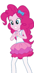 Size: 383x803 | Tagged: safe, artist:blockslikepl, edit, edited screencap, screencap, pinkie pie, human, equestria girls, g4, background removed, female, simple background, solo, transparent background