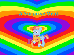 Size: 959x720 | Tagged: artist needed, safe, anonymous artist, artist:roman-santos, scootaloo, windy whistles, pegasus, pony, fanfic:a surprise visit, g4, ^^, clothes, cute, daaaaaaaaaaaw, duo, duo female, eyes closed, eyestrain warning, fanfic art, female, filly, foal, heart, heart background, hug, jacket, mare, mother and child, mother and daughter, poster, rainbow background, rainbow heart background, scootadoption, scootalove, smiling, story in the source, story included, sweet dreams fuel, wholesome, windybetes