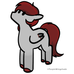 Size: 3000x3000 | Tagged: safe, artist:purple wingshade, part of a set, oc, oc only, oc:tourniquet, pegasus, pony, simple background, solo, transparent background