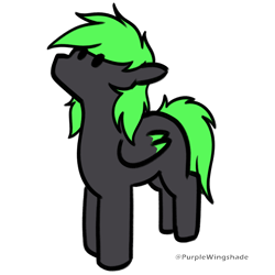 Size: 3000x3000 | Tagged: safe, artist:purple wingshade, part of a set, oc, oc only, oc:lightning, pegasus, pony, simple background, solo, transparent background