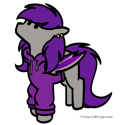 Size: 3000x3000 | Tagged: safe, artist:purple wingshade, part of a set, oc, oc only, oc:silver cornu, bat pony, pony, simple background, solo, transparent background