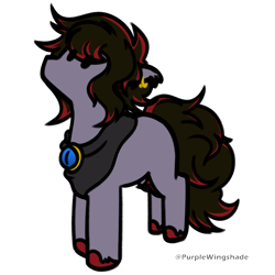 Size: 3000x3000 | Tagged: safe, artist:purple wingshade, oc, oc only, oc:zac, pony, simple background, solo, transparent background