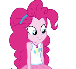 Size: 662x603 | Tagged: safe, artist:blockslikepl, edit, edited screencap, screencap, pinkie pie, human, equestria girls, g4, background removed, female, simple background, solo, transparent background