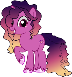 Size: 9312x9939 | Tagged: safe, artist:shootingstarsentry, oc, oc only, oc:cherry brightdream, pony, unicorn, absurd resolution, female, horn, mare, simple background, solo, transparent background, vector