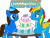 Size: 1024x768 | Tagged: safe, artist:bluemario11, oc, oc only, oc:shield wing, alicorn, pegasus, g4, alicorn oc, cake, duo, food, happy birthday, horn, male, pegasus oc, simple background, transparent background, wings