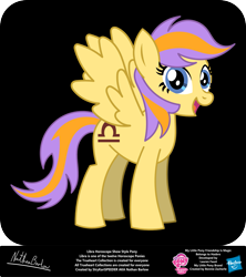 Size: 1567x1767 | Tagged: safe, artist:strykarispeeder, libra (g4), pegasus, pony, g4, female, libra, mare, open mouth, ponyscopes, solo