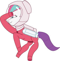 Size: 1101x1121 | Tagged: safe, artist:prixy05, zipp storm, pegasus, pony, g5, my little pony: tell your tale, female, floating, mare, simple background, solo, space helmet, spacesuit, transparent background, vector