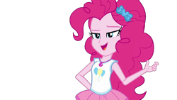 Size: 2160x1216 | Tagged: safe, artist:blockslikepl, edit, edited screencap, screencap, pinkie pie, human, equestria girls, g4, background removed, female, simple background, solo, transparent background