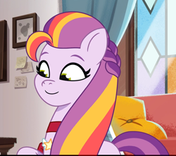 Size: 1220x1080 | Tagged: safe, screencap, sunny starscout's mother, earth pony, pony, g5, my little pony: tell your tale, written in the starscouts, spoiler:g5, spoiler:my little pony: tell your tale, spoiler:tyts02e11, cropped, female, mare, solo