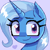 Size: 1200x1200 | Tagged: safe, artist:opal_radiance, derpibooru exclusive, trixie, pony, unicorn, g4, bust, digital art, female, horn, mare, pixel art, portrait, solo