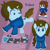 Size: 3020x3020 | Tagged: safe, artist:olthomas, oc, cat, changeling, human, pony, unicorn, g4, changeling oc, clothes, disguise, disguised changeling, female, filly, foal, hoodie, hopeful, horn, human to changeling, human to pony, male to female, quiet, rule 63, self doubt, shy, transformation, unicorn oc