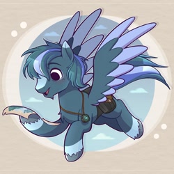 Size: 1824x1824 | Tagged: source needed, useless source url, safe, artist:syrupyyy, oc, oc only, oc:aerial venture, pegasus, pony, g4, bag, blaze (coat marking), coat markings, colored eartips, colored wings, compass, ear markings, facial markings, male, map, saddle bag, socks (coat markings), solo, stallion, tail, two toned mane, two toned tail, two toned wings, unshorn fetlocks, wind rose, wings