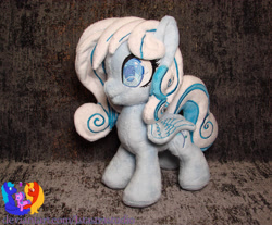 Size: 2789x2304 | Tagged: safe, artist:1stastrastudio, oc, oc only, oc:snowdrop, pegasus, pony, irl, photo, plushie, solo