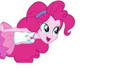 Size: 1280x720 | Tagged: safe, artist:blockslikepl, edit, edited screencap, screencap, pinkie pie, human, equestria girls, g4, background removed, female, not a vector, simple background, solo, transparent background