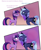 Size: 2400x2921 | Tagged: safe, artist:magnaluna, princess luna, twilight sparkle, alicorn, pony, unicorn, g4, 2 panel comic, blushing, comic, concave belly, crown, curved horn, dialogue, duo, duo female, eyes closed, female, floppy ears, folded wings, heart, high res, horn, jewelry, kiss on the lips, kissing, lesbian, mare, peytral, physique difference, profile, raised hoof, regalia, s1 luna, ship:twiluna, shipping, side view, simple background, smiling, surprise kiss, tail, unicorn twilight, white background, wide eyes, wings