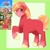 Size: 3000x3000 | Tagged: safe, artist:texacity, big macintosh, earth pony, pony, g4, bailey (wild manes), candi (wild manes), cherie (wild manes), cocoa (wild manes), green background, looking at you, male, missing accessory, missing cutie mark, passepartout, raised hoof, reference sheet, screencap reference, smiling, smiling at you, solo, stallion, style emulation, wild manes, wild manesified