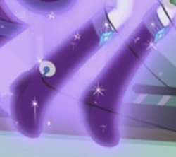 Size: 322x286 | Tagged: safe, screencap, rarity, equestria girls, g4, the science of magic, boots, boots shot, cropped, electrode on boots, electrodes, legs, magic, pictures of legs, ponied up, shoes, solo, wires