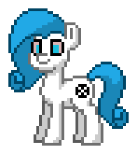 Size: 196x220 | Tagged: safe, pony, pony town, simple background, solo, transparent background