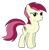 Size: 840x860 | Tagged: safe, artist:unknowni123, roseluck, earth pony, pony, g4, female, lidded eyes, mare, simple background, smiling, solo, transparent background, vector