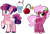 Size: 1936x1311 | Tagged: safe, artist:strawberry-spritz, oc, oc only, earth pony, pony, g4, duo, female, half-siblings, magical lesbian spawn, male, offspring, parent:berry punch, parent:bon bon, parent:roseluck, parents:bonberry, parents:roseberry, simple background, teenager, transparent background