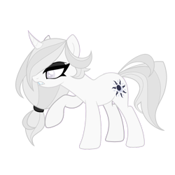 Size: 2048x2048 | Tagged: safe, artist:reverieraven_, oc, oc only, oc:queen nevermore, alicorn, pony, unicorn, g4, alternate hairstyle, angry, antagonist, base used, beautiful, blind, curved horn, dark magic, disguise, evil, eyelashes, eyeshadow, fangs, female, female oc, frown, full body, gritted teeth, hair over one eye, high res, horn, lidded eyes, magic, makeup, mare, oc villain, open mouth, queen, race swap, raised hoof, raised leg, regal, royalty, simple background, solo, species swap, standing, teeth, transformed, transparent background, two toned mane, unamused, unhappy, unicorn horn, unicorn oc, vector, villainess, villainous, white eyes