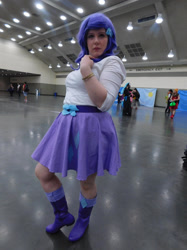 Size: 1024x1366 | Tagged: safe, artist:brinycosplay, rarity, human, bronycon, bronycon 2016, equestria girls, g4, clothes, cosplay, costume, irl, irl human, photo