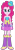 Size: 314x1034 | Tagged: safe, artist:matheusema, artist:qbert2kcat, pinkie pie, equestria girls, g4, background removed, bare shoulders, boots, clothes, fall formal outfits, high heel boots, shirt, shoes, simple background, skirt, sleeveless, solo, strapless, transparent background