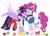 Size: 1835x1311 | Tagged: safe, artist:lerk, pinkie pie, twilight sparkle, alicorn, earth pony, pony, g4, alternate hairstyle, alternate universe, ball, bellhop, choker, chokerpie, clothes, cute, dress, duo, duo female, female, gloves, hat, hoof shoes, hug, lesbian, mare, necktie, one eye closed, pants, roller skates, ship:twinkie, shipping, shirt, simple background, skates, skirt, socks, twilight sparkle (alicorn), waitress, white background, wink