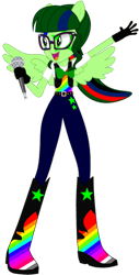 Size: 234x460 | Tagged: safe, artist:ajosterio, oc, oc only, human, equestria girls, g4, belt, boots, clothes, denim, high heel boots, jeans, pants, shirt, shoes, simple background, solo, transparent background